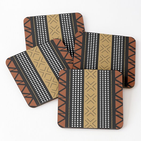 Item preview, Modern African Mud Cloth Abstract designed and sold by funkyvibes.