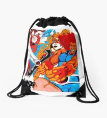 Thunder Cats On The Loose Classic Drawstring Bag