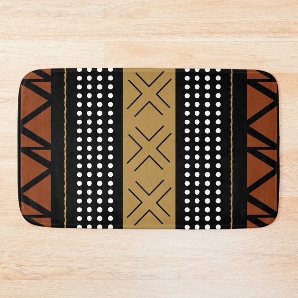 Item preview, Modern African Mud Cloth Abstract designed and sold by funkyvibes.