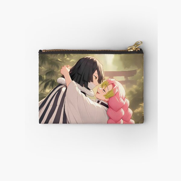 Item preview, Mitsuri Kanroji Romantic Embrace Demon Slayer Anime Girl designed and sold by CarlosBender.