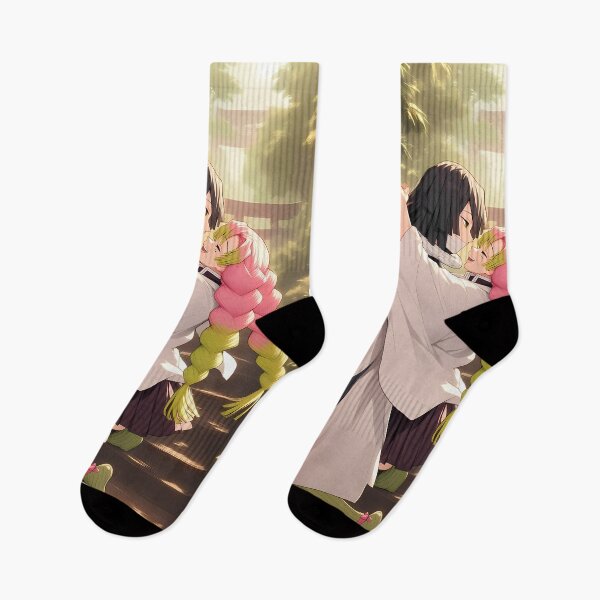 Item preview, Mitsuri Kanroji Romantic Embrace Demon Slayer Anime Girl designed and sold by CarlosBender.