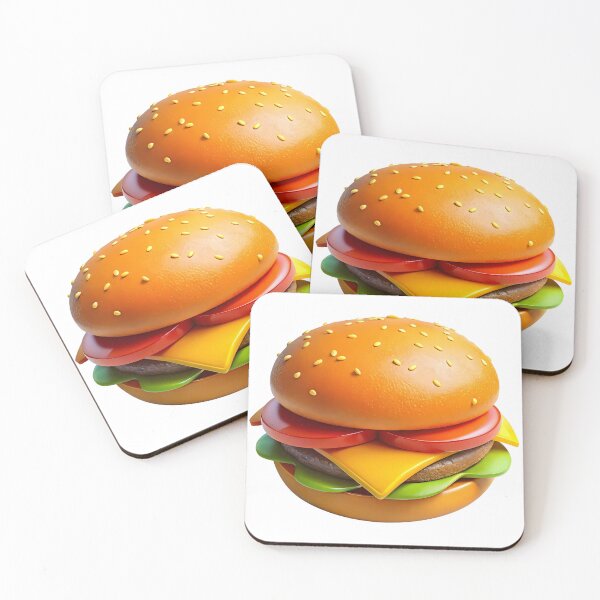 Item preview, 3D Stylized Cheeseburger Illustration designed and sold by Jirada.