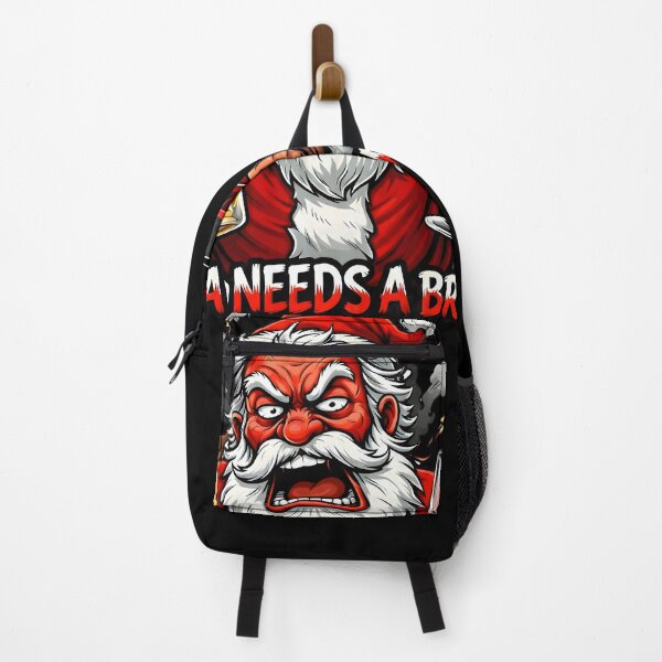 Item preview, Funny Angry Santa Drinking Beer Christmas Design designed and sold by SoulenCify.