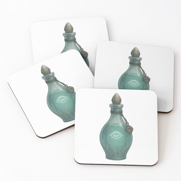Item preview, Silent Grove Elixir – Forest Watcher Potion of Calm designed and sold by AlcheArtsStudio.