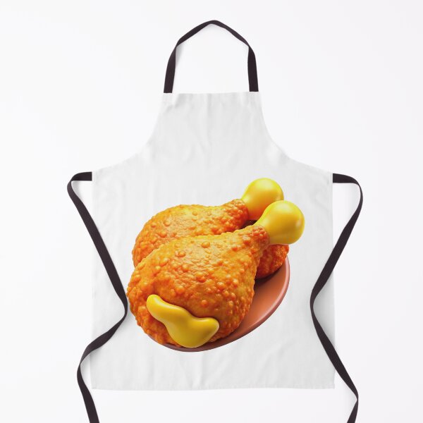 Item preview, 3D Stylized Fried Chicken Drumsticks Illustration designed and sold by Jirada.