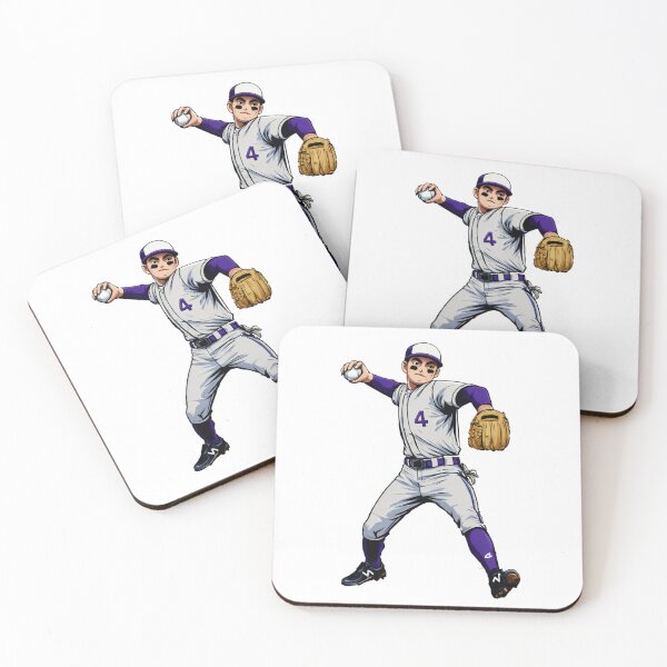 Item preview, Comic Cartoon Baseball Player Throwing designed and sold by royalswin.