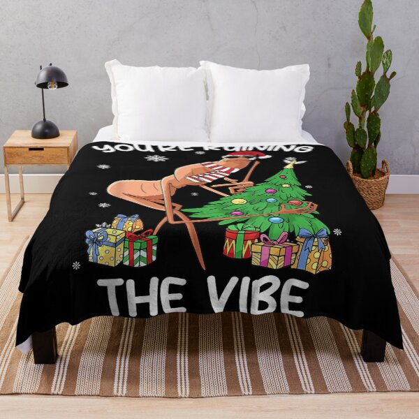 Item preview, You Are Ruining The Vibe Funny Christmas Stick Figure Holiday Humor designed and sold by DunciOcukino.