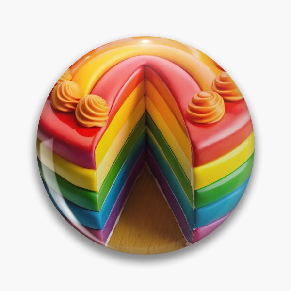 Item preview, 3D Stylized Layered Rainbow Cake designed and sold by Jirada.