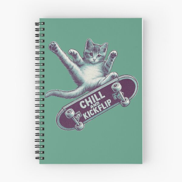 Item preview, Gatito Kickflip designed and sold by Niche-Creative.