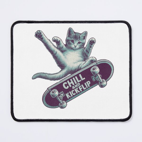 Item preview, Kickflip Kitty designed and sold by Niche-Creative.