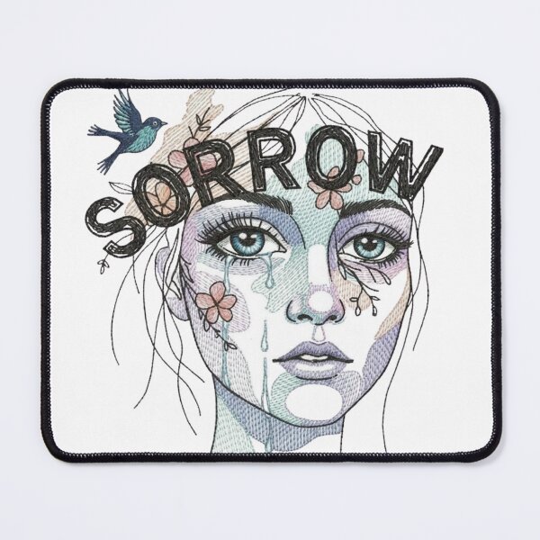 Item preview, Expressive Typography Design | Dark Aesthetic Sadness Quote designed and sold by chunzartshop.