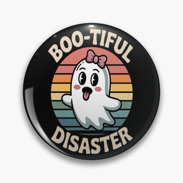Item preview, BOO-TIFUL Disaster Cute Ghost Halloween designed and sold by StuffNestie.