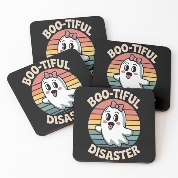 Item preview, BOO-TIFUL Disaster Cute Ghost Halloween designed and sold by StuffNestie.