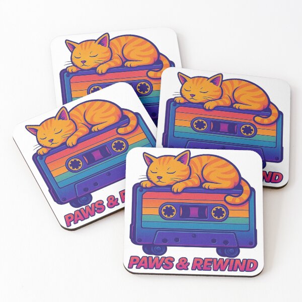 Item preview, Paws and Rewind designed and sold by Niche-Creative.
