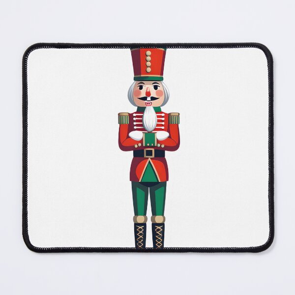 Item preview, Classic Nutcracker Toy Soldier Standing Proud with Crossed Arms Christmas Sticker Design designed and sold by BankMano.