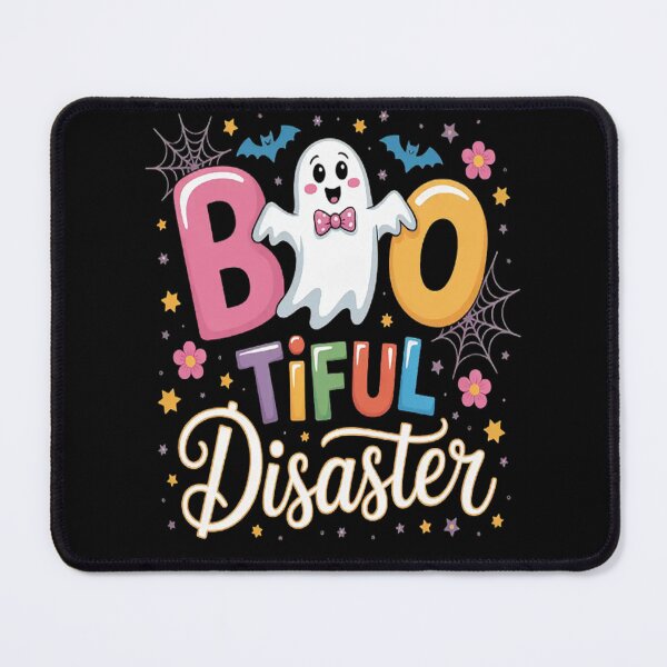 Item preview, Boo-Tiful Disaster Spooky Halloween Ghost Bat Trick Or Treat designed and sold by StuffNestie.