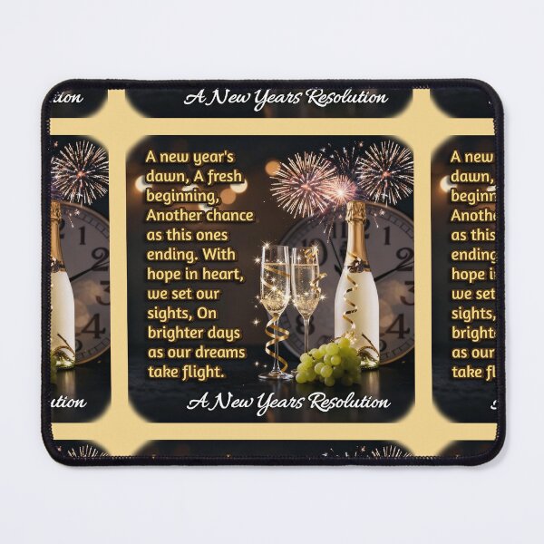 Item preview, A New Years Resolution - White 2 designed and sold by 1st Choice Design.