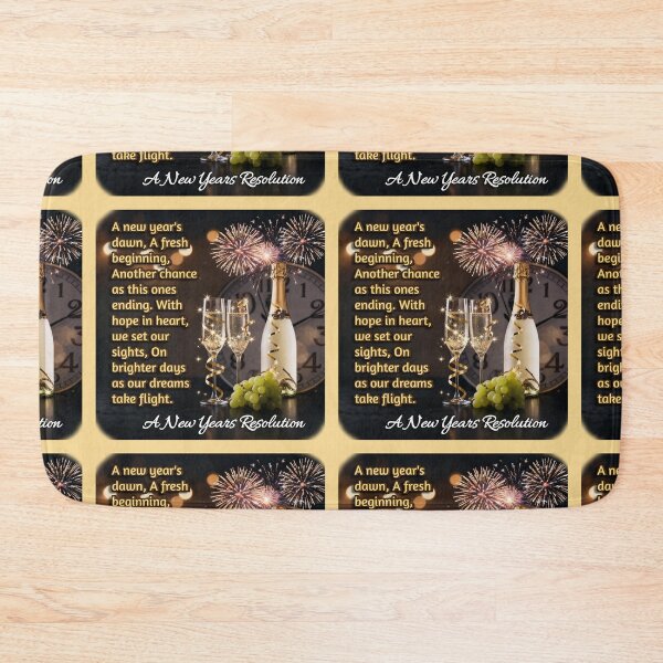 Item preview, A New Years Resolution - White 2 designed and sold by 1st Choice Design.