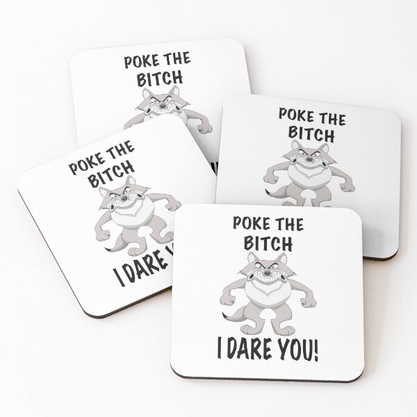 Item preview, Poke the Bitch, I Dare You! designed and sold by wickedcartoons.