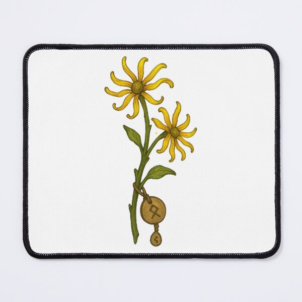 Item preview, Sunbloom Herb sticker – Radiant Alchemy Flower of Vitality designed and sold by AlcheArtsStudio.