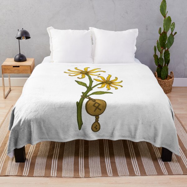 Item preview, Sunbloom Herb sticker – Radiant Alchemy Flower of Vitality designed and sold by AlcheArtsStudio.