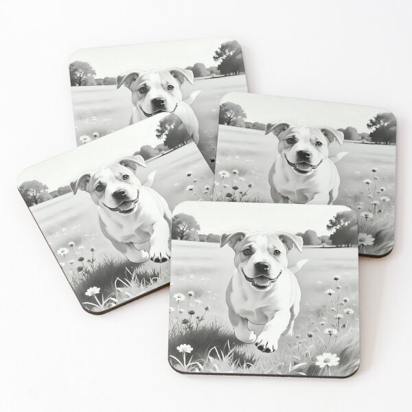 Item preview, Puppy dog playing in a field.  designed and sold by Nomad-Maynard.