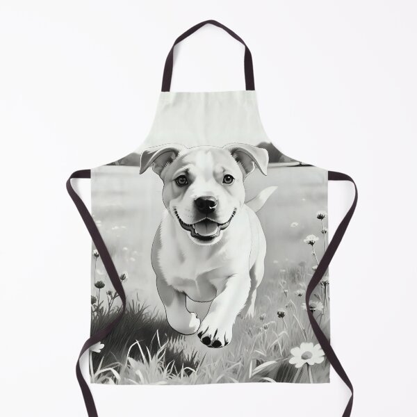 Item preview, Puppy dog playing in a field.  designed and sold by Nomad-Maynard.