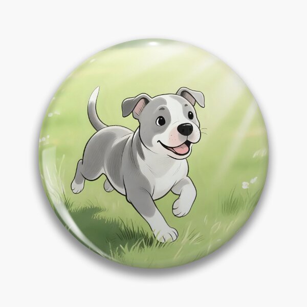 Item preview, Puppy dog playing in a field.  designed and sold by Nomad-Maynard.