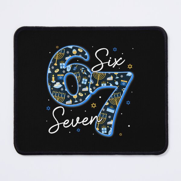 Item preview, Funny Hanukkah 67 Six Seven 6 7 Meme Festive designed and sold by AileighKyser.