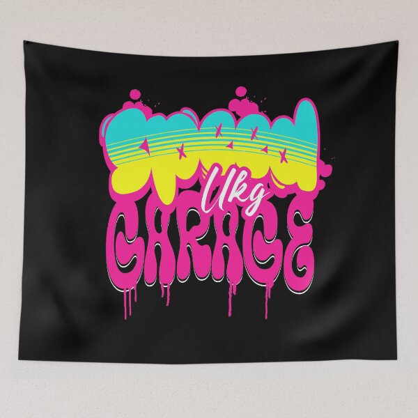 Item preview, SPEED GARAGE  - UKG Graffiti (Pink)  designed and sold by Discothreadz.