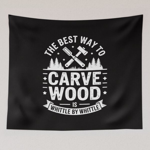Item preview, Whittle By Whittle - Wood Carving Woodworker Carpentry designed and sold by banbopbii.