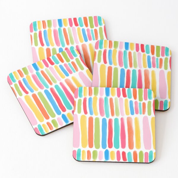 Item preview, Bright Organic Wavy Stripes in Rainbow Colours Jelly candy designed and sold by Frostie88.