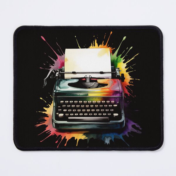 Item preview, Watercolor Typewriter Writing Writer Creative Author designed and sold by banbopbii.