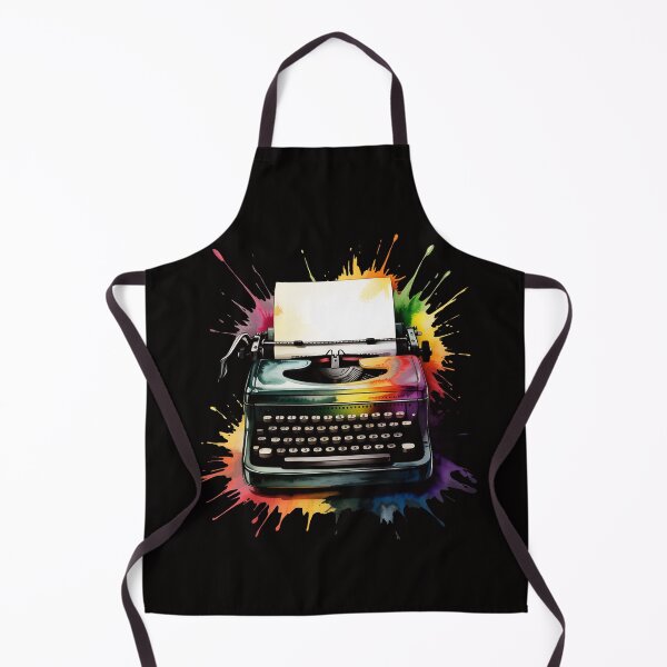 Item preview, Watercolor Typewriter Writing Writer Creative Author designed and sold by banbopbii.