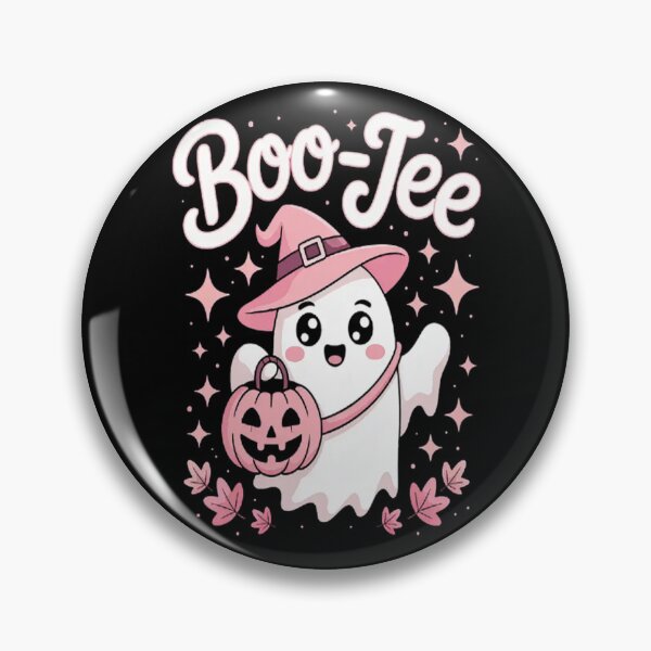 Item preview, Boujee Boo Jee Spooky Ghost Pink Halloween Pumpkin designed and sold by StuffNestie.
