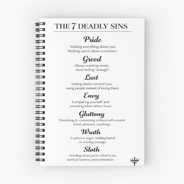 Item preview, 7 deadly sins designed and sold by ocd_Jessica.