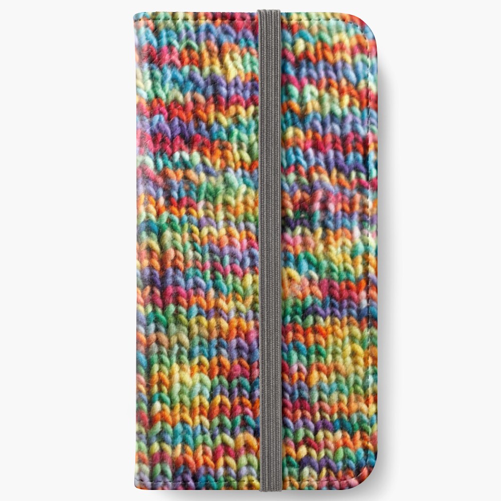 rainbow knit fabric