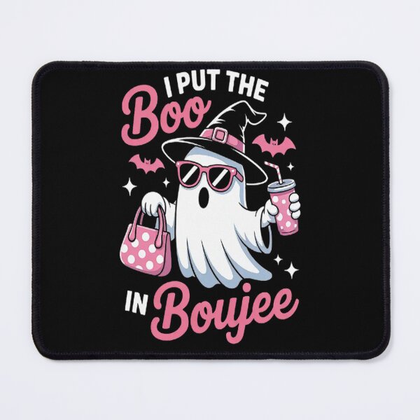 Item preview, Boujee Boo Jee Spooky Ghost Pink Halloween Pumpkin designed and sold by StuffNestie.