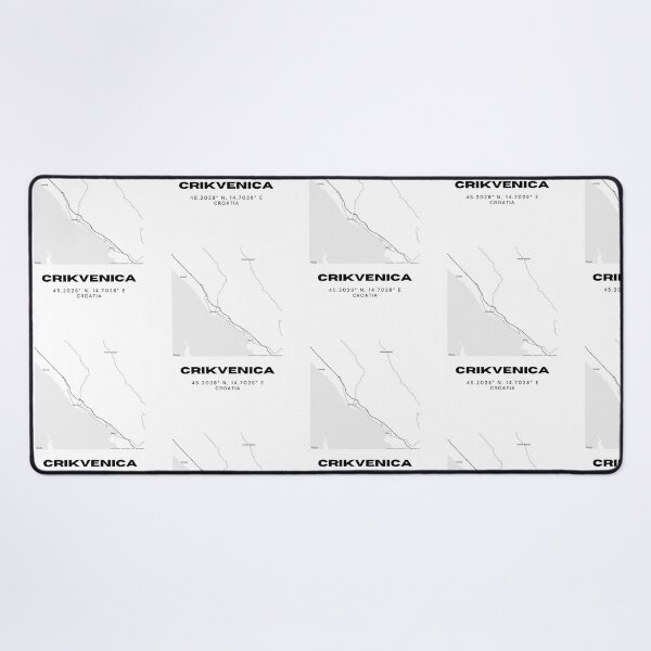 Item preview, Crikvenica Croatia Map Print | Minimalist Coastal City Art | Travel Decor designed and sold by RM-Journey.