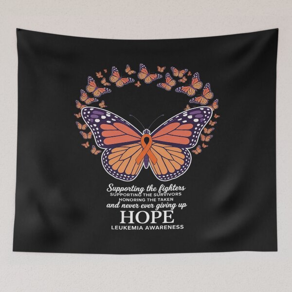 Item preview, Hope Leukemia Awareness Orange Ribbon designed and sold by LegendsArt75.