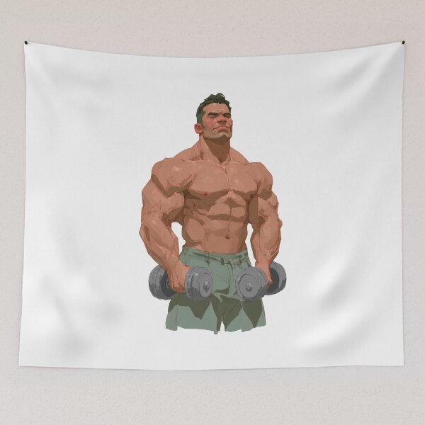 Item preview, Musclebound In-between Reps designed and sold by ChanningsPinups.