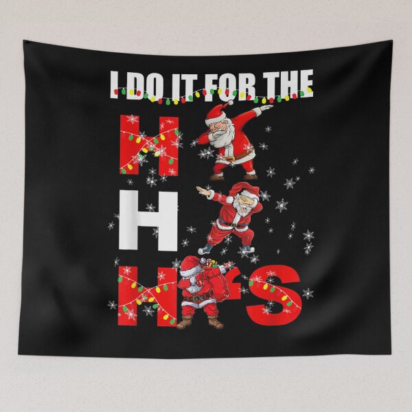 Item preview, I Do It For The Hos Funny Dabbing Santa Claus Holiday designed and sold by LittleNhutton.