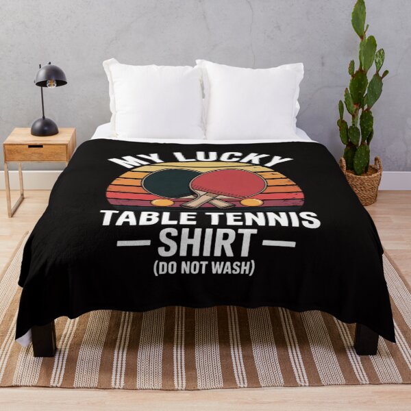 Item preview, Table Tennis Player Sports Lover My Lucky Table Tennis designed and sold by banbopbii.
