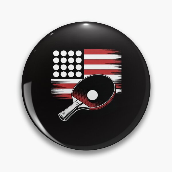 Item preview, Table Tennis Ping Pong Sports Usa Flag Women Kids Men designed and sold by banbopbii.