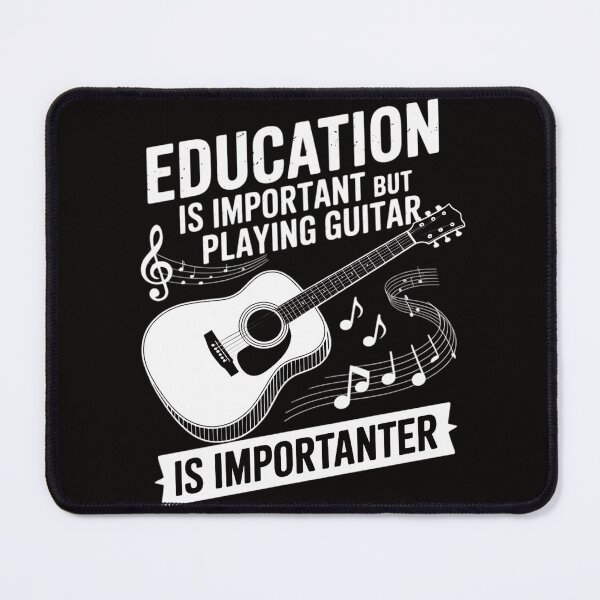 Item preview, Education Is Important But Playing Guitar Is Importanter designed and sold by banbopbii.