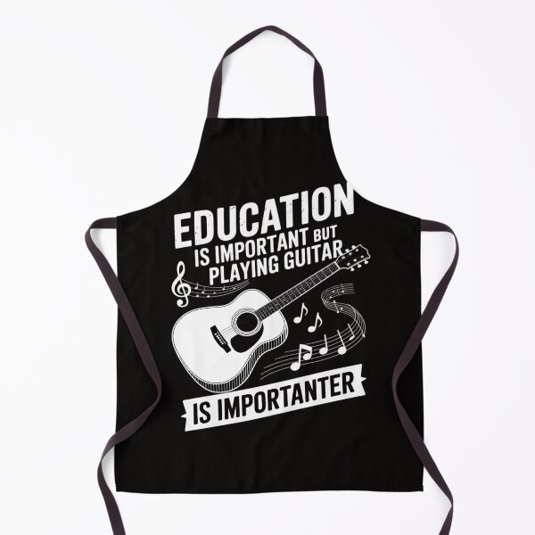 Item preview, Education Is Important But Playing Guitar Is Importanter designed and sold by banbopbii.