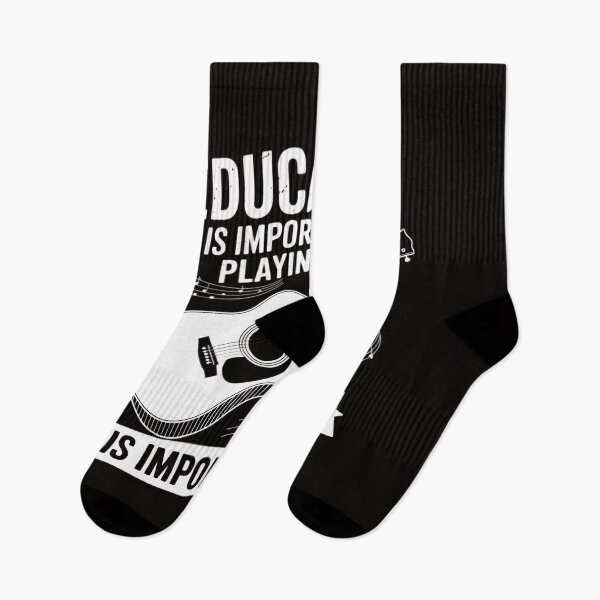 Item preview, Education Is Important But Playing Guitar Is Importanter designed and sold by banbopbii.