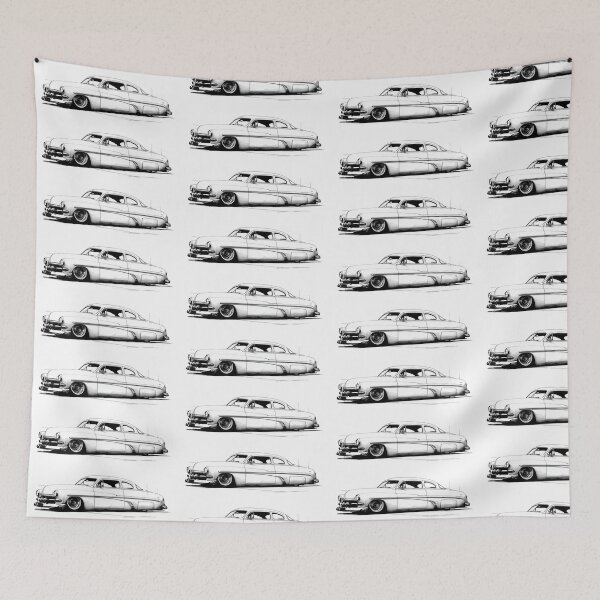 Item preview, 1949 Mercury Lead Sled Kustom Sketch designed and sold by HoskingInd.