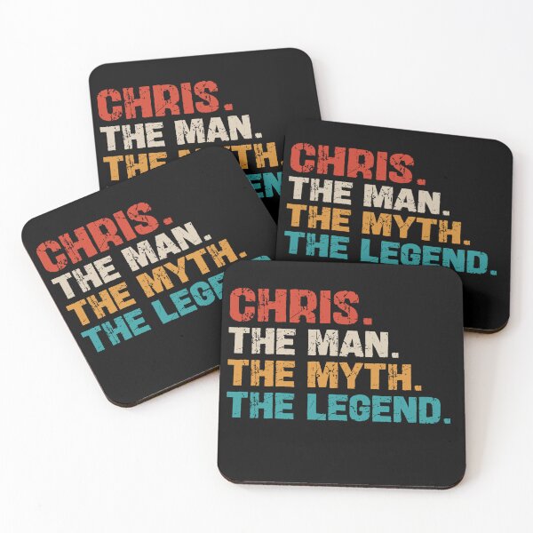 Item preview, Chris The Man The Myth The Legend - First Name Chris Gift designed and sold by kamalasyakila.