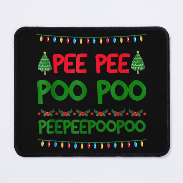 Item preview, Funny Pee Pee Poo Poo Ugly Christmas Sweater Style Holiday Humor designed and sold by Serene woods.